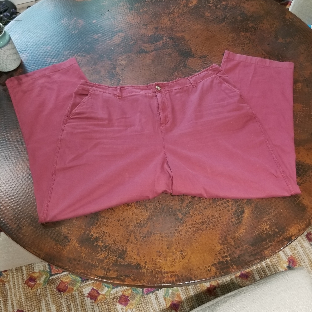 Coldwater Creek fig colored pants size 20W.